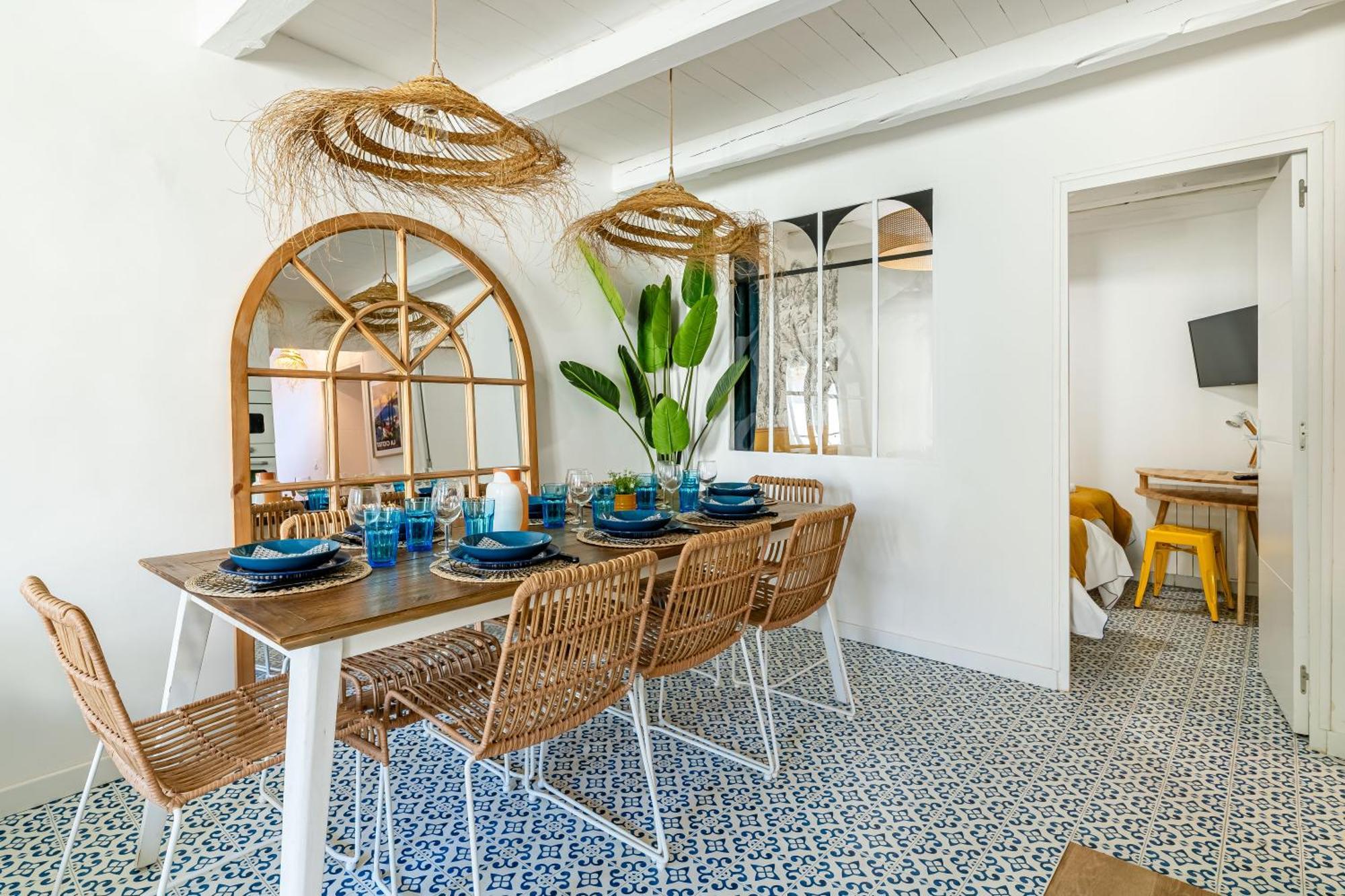 לה קיוטאט Casa Azul - Magnifique Duplex Coeur Historique 4 Chambres Avec Terrasse Vue Mer מראה חיצוני תמונה